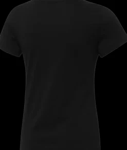 New czarna koszulka dziewczęca ESS Logo Tee Damskie Odzież Damska|Odzież
