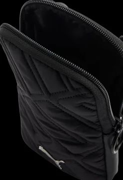 Best czarna mini torebka Quilted Sling Pouch Torby