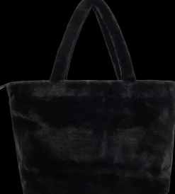 Clearance czarna torebka damska ze sztucznego futra Damskie Torby