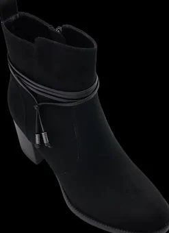 Online czarne botki damskie na obcasie Damskie Botki