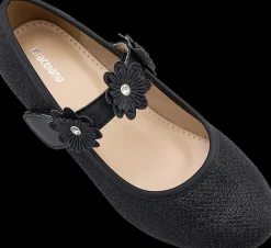 New czarne czółenka dziewczęce Dzieci Eleganckie|Półbuty