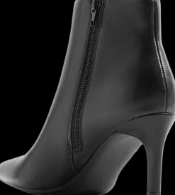 Clearance czarne eleganckie botki damskie na obcasie Damskie Botki