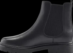 New czarne klasyczne sztyblety damskie ze skóry Damskie Botki