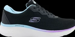 Outlet czarne lekkie sneakersy damskie Damskie Sportowe|Markowe