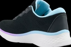 Outlet czarne lekkie sneakersy damskie Damskie Sportowe|Markowe