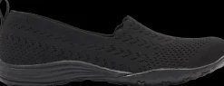 Outlet czarne lekkie wsuwane sneakersy damskie Damskie Sportowe|Markowe