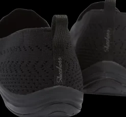 Outlet czarne lekkie wsuwane sneakersy damskie Damskie Sportowe|Markowe