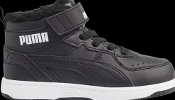 Best czarne ocieplane sneakersy dziecięce Rebound Joy Dzieci Kozaki|Sportowe