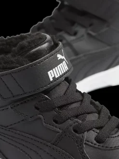 Best czarne ocieplane sneakersy dziecięce Rebound Joy Dzieci Kozaki|Sportowe