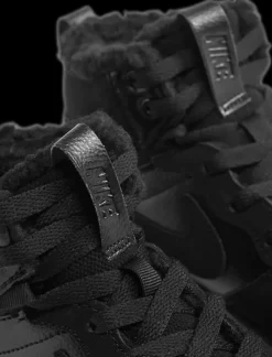New czarne ocieplane sneakersy dziecięce Court Borough Mid 2 Dzieci Kozaki|Sportowe