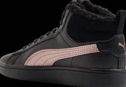 Best czarne ocieplane sneakersy damskie Smash 3.0 Mid Wtr Damskie Sportowe|Markowe