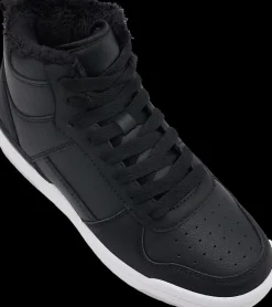 New czarne ocieplane trampki damskie Damskie Sportowe