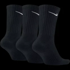 Sale czarne skarpetki Cush Crew 3P Męskie Skarpety|Skarpety