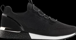 Discount czarne sneakersy damskie z białymi elementami Damskie Sportowe