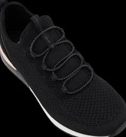 Discount czarne sneakersy damskie z białymi elementami Damskie Sportowe