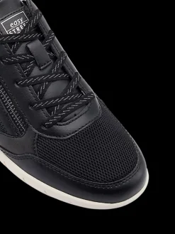 Online czarne sneakersy damskie Easy Stree na białej podeszwie Damskie Sportowe