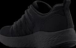 Best czarne sneakersy damskie z wygodną wkładką memory foam Damskie Sportowe|Markowe