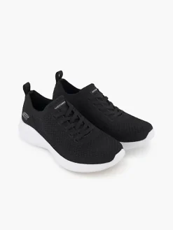 czarne sneakersy damskie z wkładką memory foam Damskie Sportowe|Treningowe