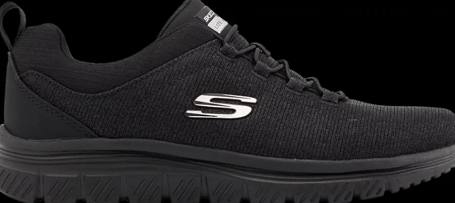 Best czarne sneakersy damskie z wkładką memory foam Damskie Sportowe|Markowe