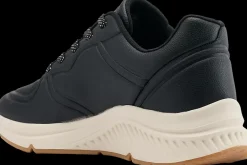 Discount czarne sneakersy damskie BOBS ARCH COMFORT Damskie Sportowe|Markowe