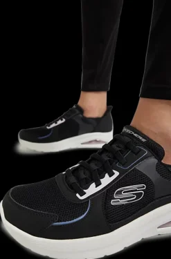 Outlet czarne sneakersy damskie Damskie Sportowe|Markowe
