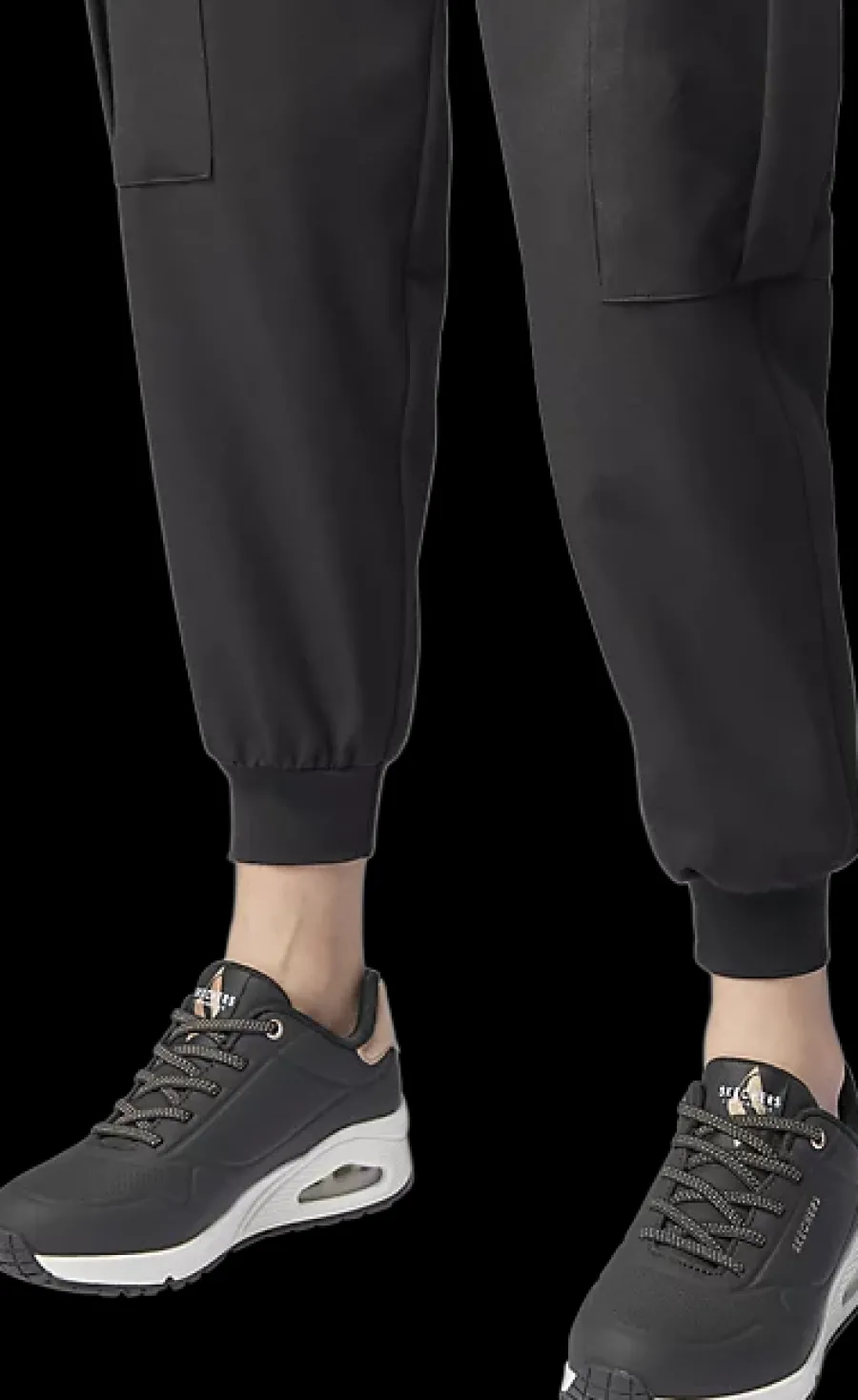 Online czarne sneakersy damskie Damskie Sportowe|Markowe