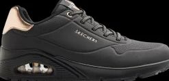 czarne sneakersy damskie Uno Damskie Sportowe|Markowe