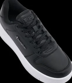 Discount czarne sneakersy damskie Rebound Plat Chromo Damskie Sportowe|Markowe