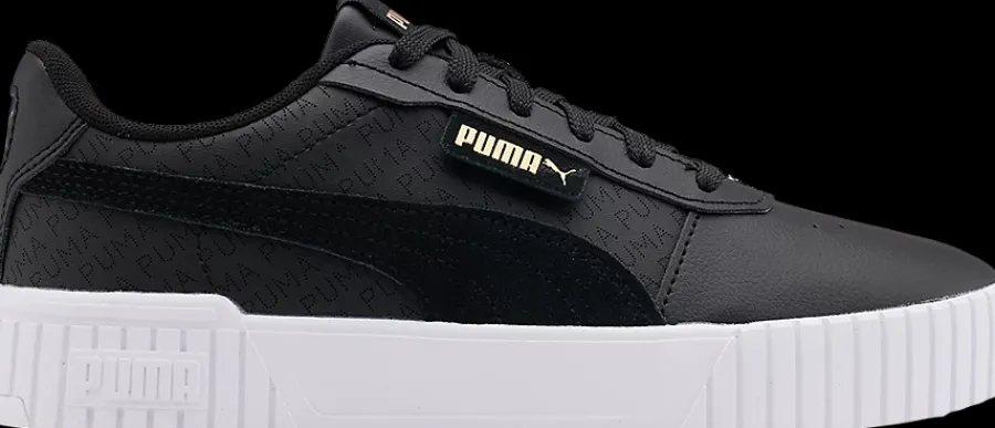 Clearance czarne sneakersy damskie Carina 2.0 Logoobsession Damskie Sportowe|Markowe