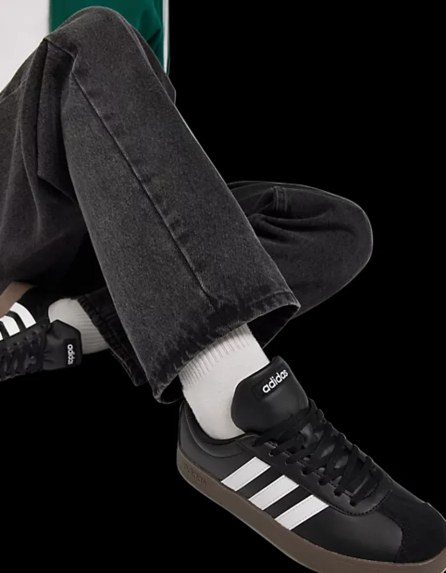 Online czarne sneakersy damskie VL Court Base Damskie Sportowe|Markowe