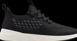 Clearance czarne sneakersy damskie na lekkiej podeszwie Damskie Sportowe|Casual