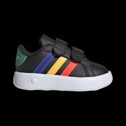 Online czarne sneakersy dziecięce Grand Court Bubble Dzieci Sportowe|Dla Maluszków