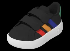 Online czarne sneakersy dziecięce Grand Court Bubble Dzieci Sportowe|Dla Maluszków