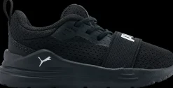 New czarne sneakersy dziecięce Wired Run Dzieci Sportowe|Markowe