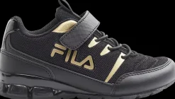 Online czarne sneakersy dziecięce ze złotymi elementami Dzieci Sportowe