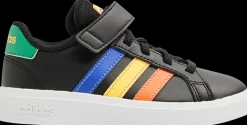 Outlet czarne sneakersy dziecięce GRAND COURT 2.0 EL K Dzieci Sportowe