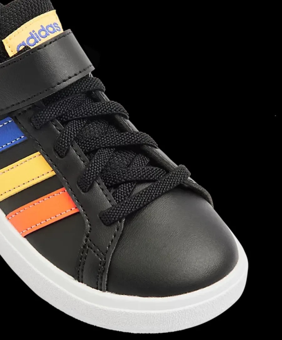 Outlet czarne sneakersy dziecięce GRAND COURT 2.0 EL K Dzieci Sportowe