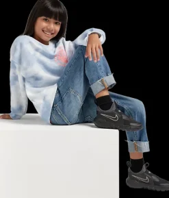 Hot czarne sneakersy dziecięce Flex Runner 2 Dzieci Sportowe