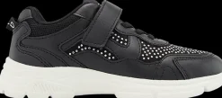 Clearance czarne sneakersy dziewczęce Dzieci Sportowe