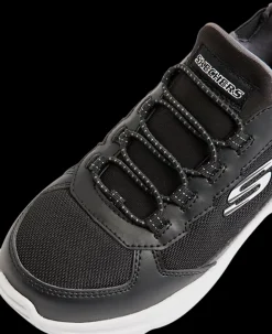 Online czarne sneakersy młodzieżowe Swift Fit Dzieci Sportowe