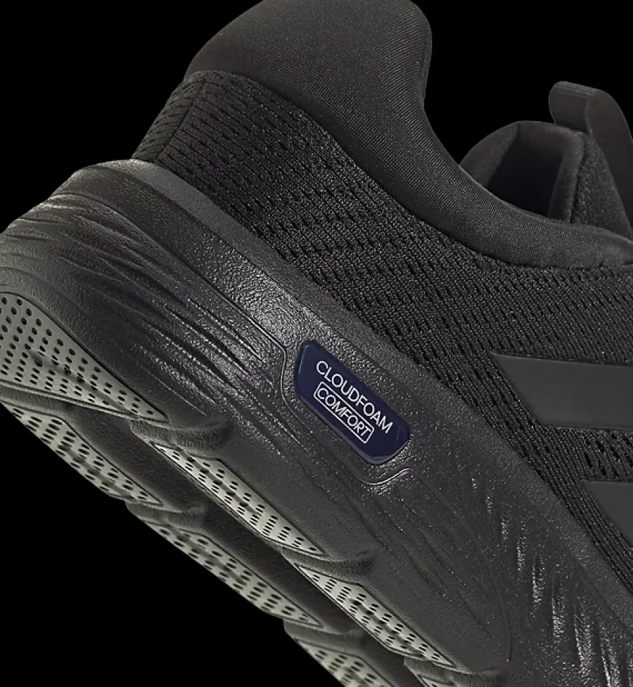 Discount czarne sneakersy męskie Cloudfoam Comfy Męskie Sportowe|Markowe