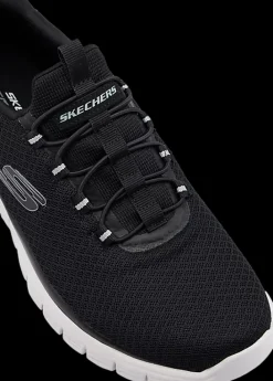 czarne sneakersy męskie z wkładką memory foam Męskie Sportowe|Markowe