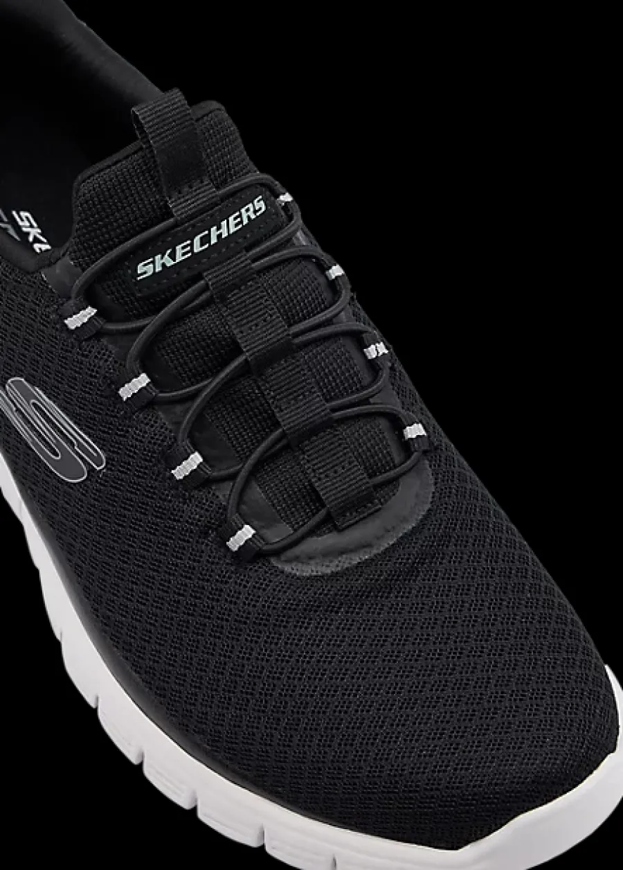 czarne sneakersy męskie z wkładką memory foam Męskie Sportowe|Markowe