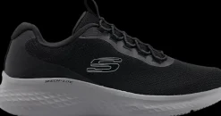 czarne sneakersy męskie Skech Lite Pro Męskie Sportowe|Markowe