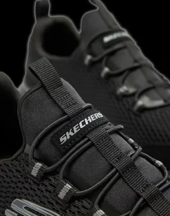 Outlet czarne sneakersy męskie Męskie Sportowe|Markowe