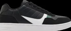 Best czarne sneakersy męskie na białej podeszwie Męskie Sportowe|Casual