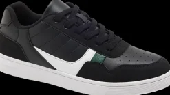 Best czarne sneakersy męskie na białej podeszwie Męskie Sportowe|Casual