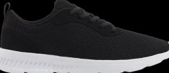 Clearance czarne sneakersy męskie na lekkiej podeszwie Męskie Sportowe|Casual