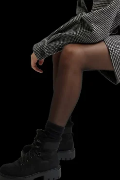 Hot czarne sznurowane botki damskie Damskie Botki