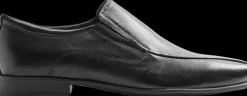 Sale czarne wsuwane eleganckie buty męskie ze skóry Męskie Półbuty